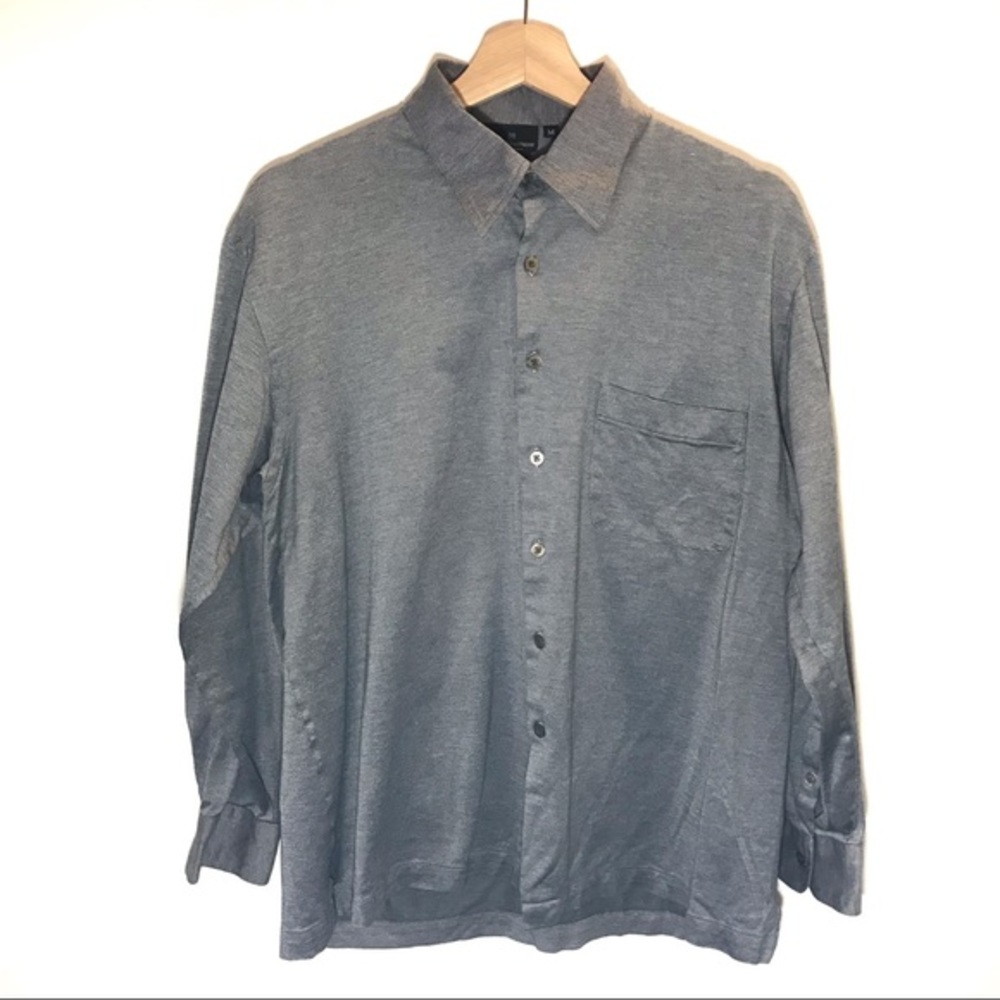 Hickey Freeman Collection Long Sleeve Button Down